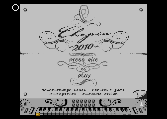 Chopin 2010 atari screenshot