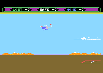 Choplifter! atari screenshot