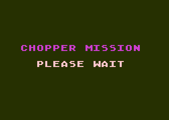 Chopper Mission atari screenshot
