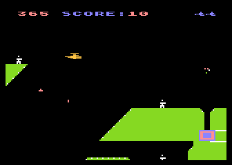 Chopper Rescue atari screenshot