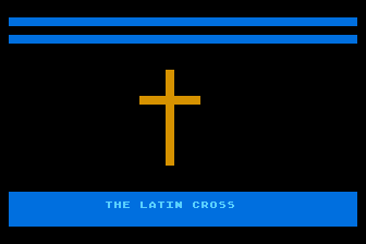Christian Signs and Symbols atari screenshot