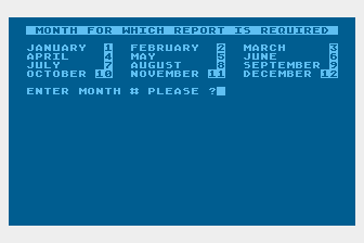 Church Treasurer's Report atari screenshot