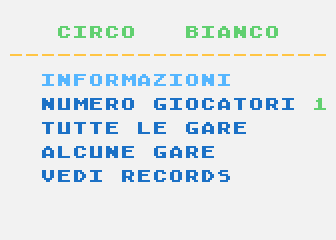 Circo Bianco atari screenshot