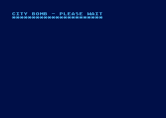 City Bomb atari screenshot