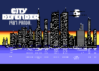 City Defender atari screenshot