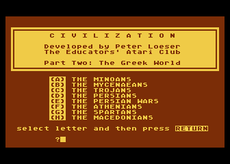 Civilization - Part 2 — screenshot 1