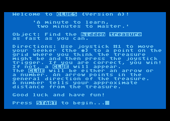 Clues — screenshot 1