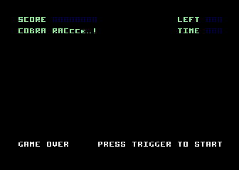 Cobra Raccce...! atari screenshot