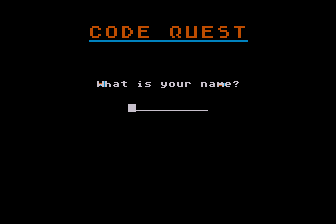 Code Quest atari screenshot