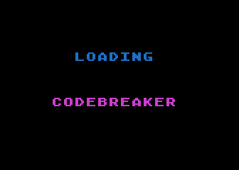 Codebreaker atari screenshot