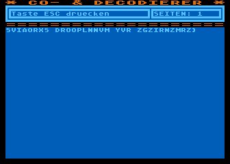 Codierer / Decodierer — screenshot 3