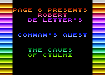 Cohnan's Quest - The Caves of Ctulhi — screenshot 1