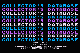 Collector's Database — screenshot 1