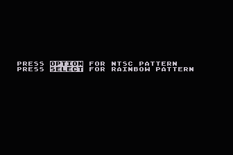 Color Alignment Generator atari screenshot