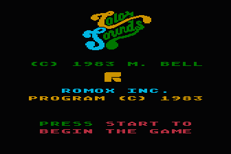 Color Sounds - Maniac atari screenshot