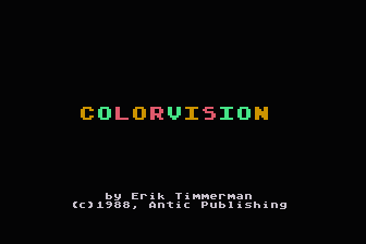 Color Vision Tester atari screenshot