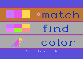 Colorasaurus atari screenshot