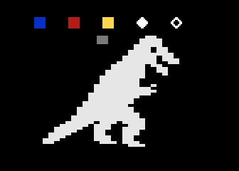 Colorasaurus atari screenshot