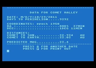 Comet Halley