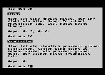Comicland atari screenshot