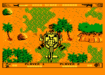 Commando atari screenshot