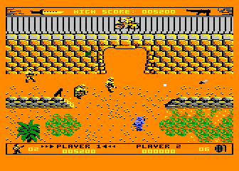 Commando atari screenshot