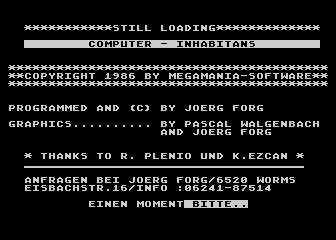 Computer Inhabitants atari screenshot
