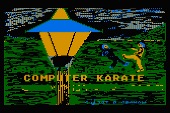 Computer Karate atari screenshot