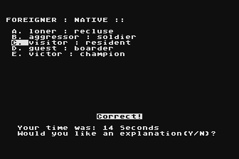 Computer Preparation for the SAT atari screenshot