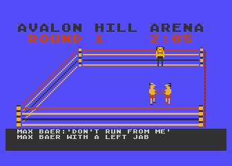 Computer Title Bout atari screenshot