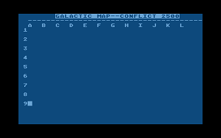 Conflict 2500 atari screenshot