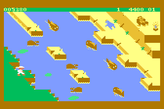 Congo Bongo atari screenshot