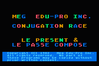 Conjugation Race — screenshot 1