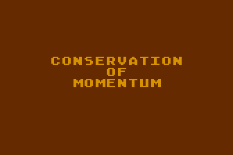 Conservation of Momentum atari screenshot