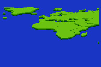 Continental Maps atari screenshot