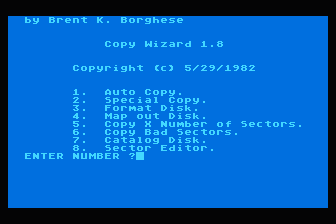 Copy Wizard atari screenshot