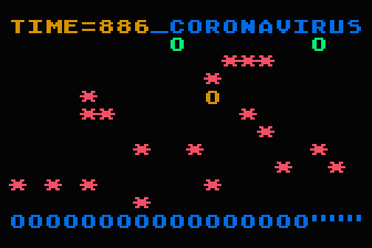 Coronavirus atari screenshot