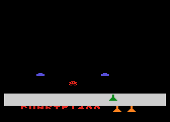 Cosmic Invasion atari screenshot