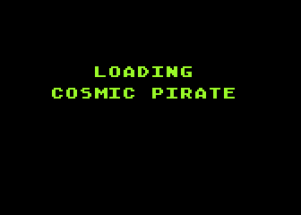 Cosmic Pirate atari screenshot