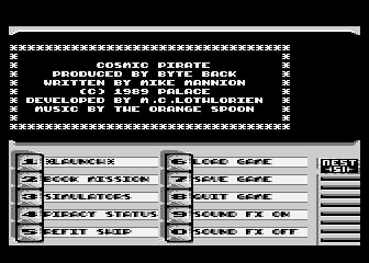 Cosmic Pirate atari screenshot