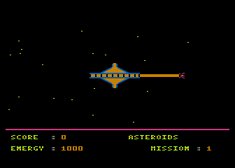 Cosmische Arche atari screenshot