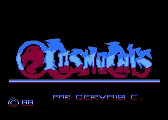 Cosmocats atari screenshot