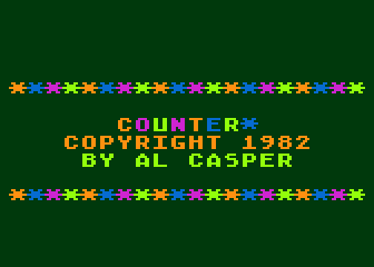 Counter atari screenshot