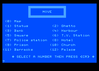 Coup d'État atari screenshot