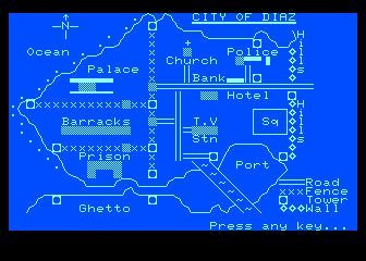 Coup d'État atari screenshot