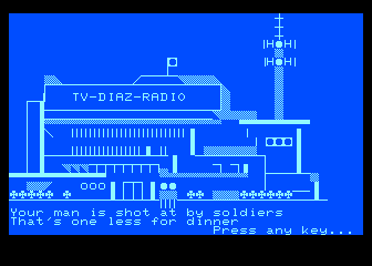 Coup d'État atari screenshot