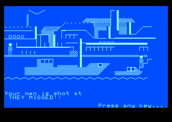 Coup d'État atari screenshot