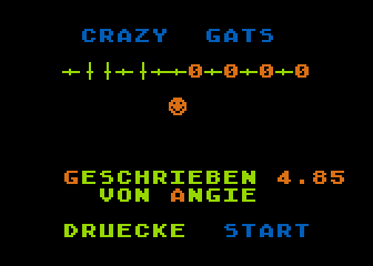 Crazy Gats atari screenshot