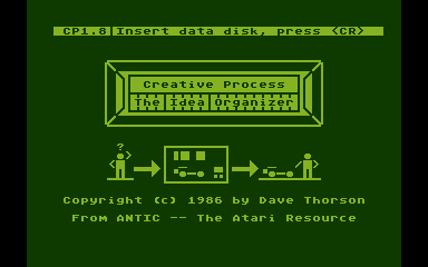 Creative Process atari screenshot