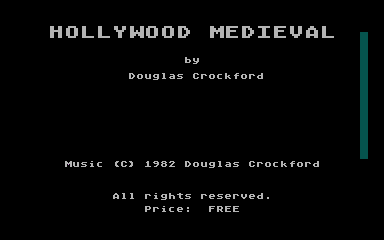 Crockford's Whimsy atari screenshot